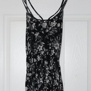 American Eagle Floral Print Romper